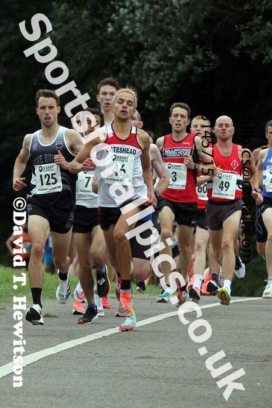 Mens Sunderland 5k (Inc. NE and NCAA Champs), Silksworth, Sunderland, Thursday, July 22nd. Photo: David T. Hewitson/Sports for All Pics